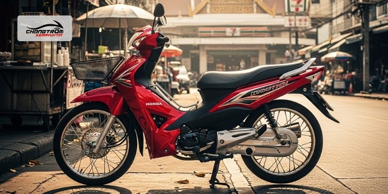 Thiết kế của Wave 110 Thái 2025