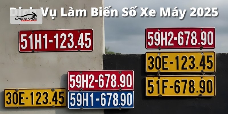 Địa chỉ làm biển số uy tín